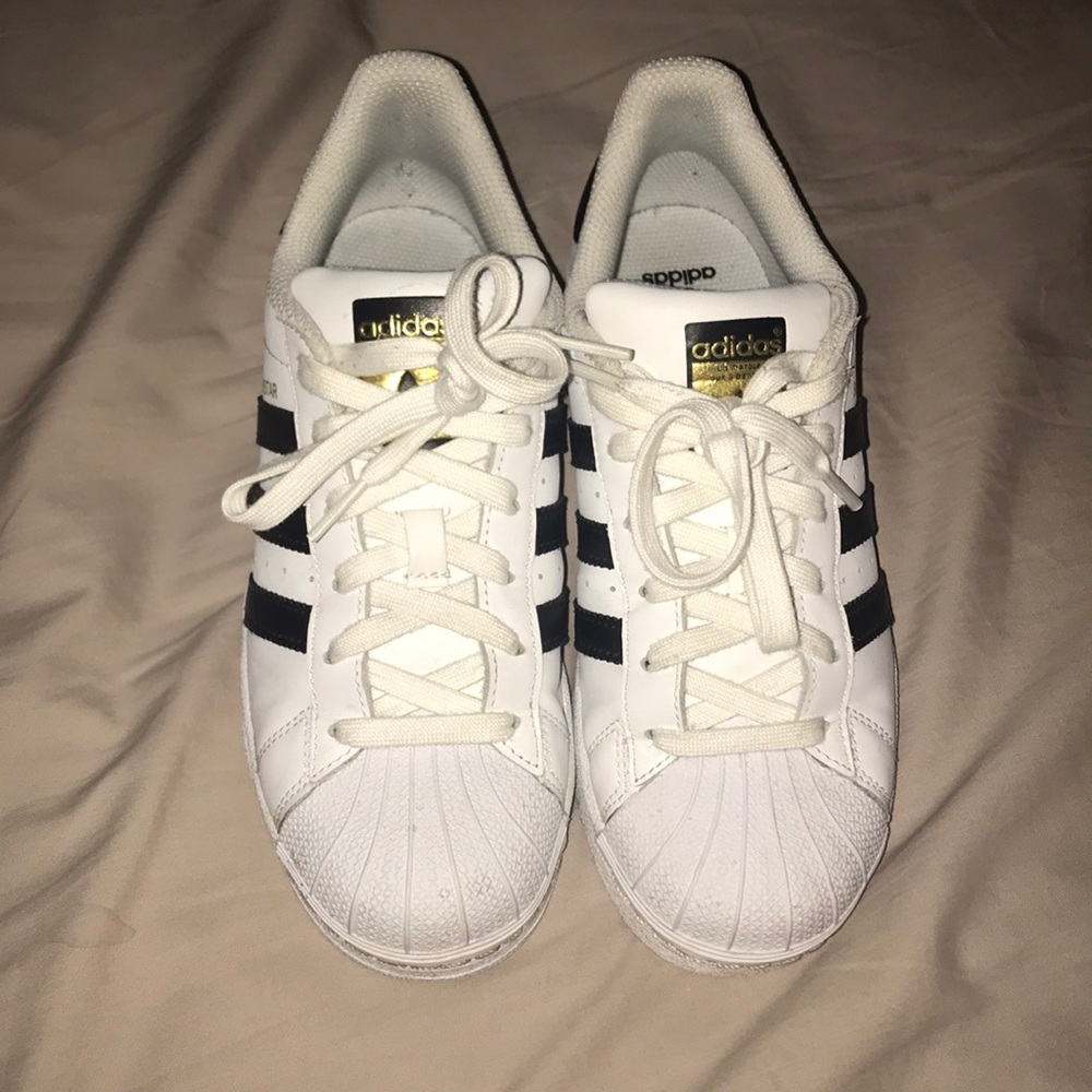 Adidas shell toes!